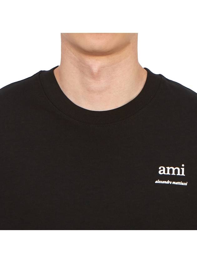 Alexandre Mattiussi Long Sleeve T-Shirt Black - AMI - BALAAN 6