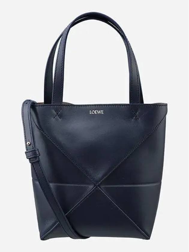 Puzzle Fold Mini Leather Tote Bag A657V25X014467 B0711319915 - LOEWE - BALAAN 2