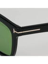 Sunglasses TF646 01N MARCO 02 Black Horn Rim Square - TOM FORD - BALAAN 5