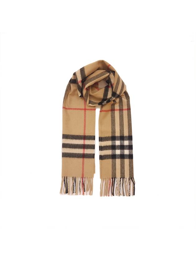 Classic Giant Check Muffler Brown - BURBERRY - BALAAN 2