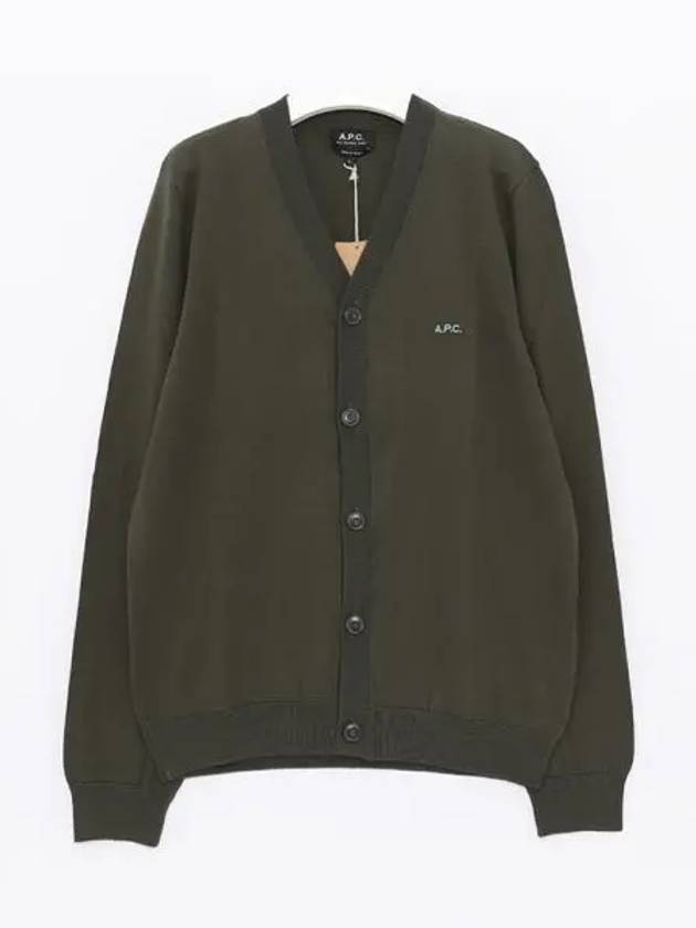 Cotton Curtis Cardigan Green - A.P.C. - BALAAN 2