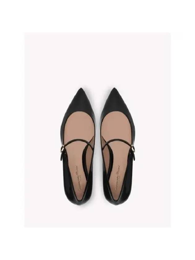 Gianvito Rossi Patent Leather Mary Jane Flat G22162 05CUO VERNERO - GIANVITO ROSSI - BALAAN 3