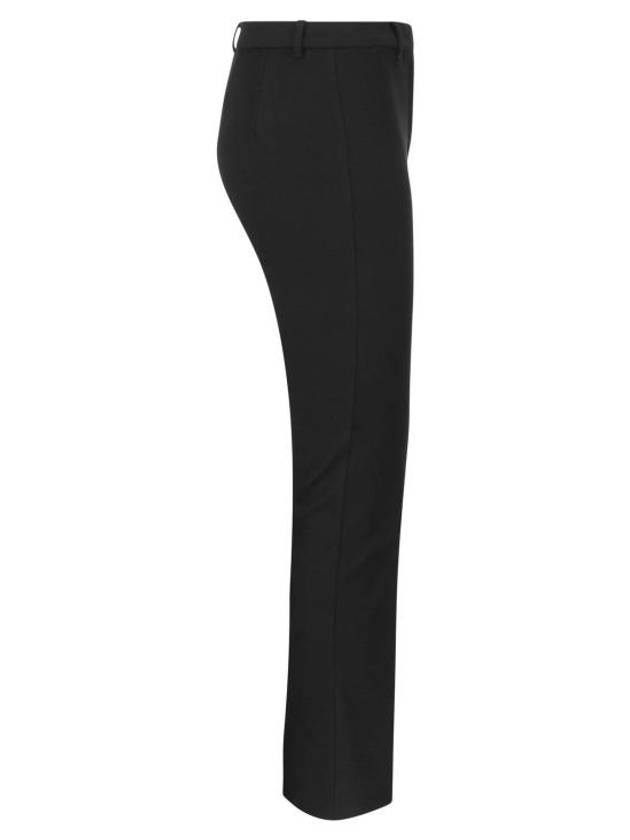 Umanita Cotton Crop Pants Black - MAX MARA - BALAAN 4