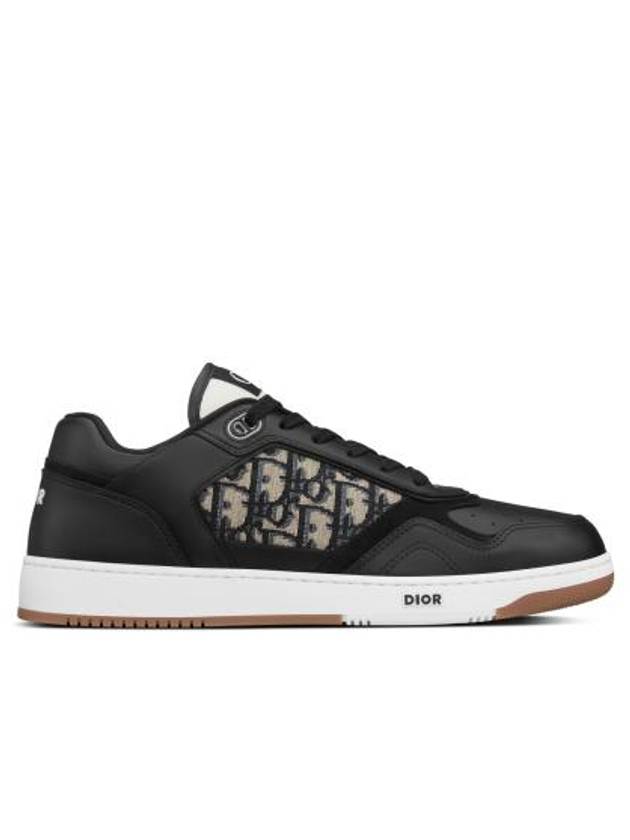 B27 Smooth Calfskin Low Top Sneakers Black - DIOR - BALAAN 6