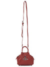 Logo Mini Yasmin Tote Bag Red - VIVIENNE WESTWOOD - BALAAN 7