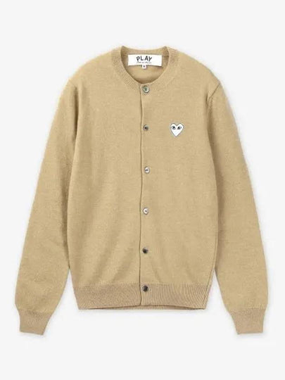 Comme des Gar ons White Wappen Cardigan AX N065 051 2 Unisex - COMME DES GARCONS PLAY - BALAAN 2