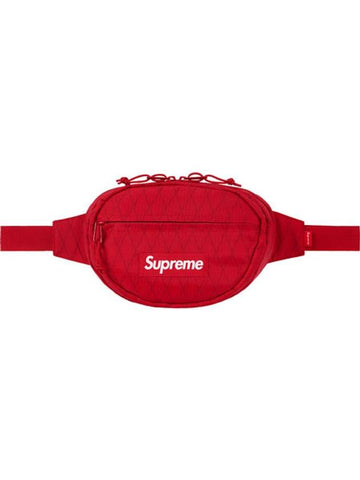 18FW Waist Bag Red - SUPREME - BALAAN 1