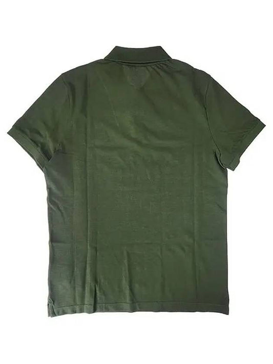 Men s Logo Polo Short Sleeve T Shirt Khaki 8A00029 - MONCLER - BALAAN 2