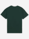 Photo Tag Classic Cotton Short Sleeve T-Shirt Dark Green - MAISON KITSUNE - BALAAN 3