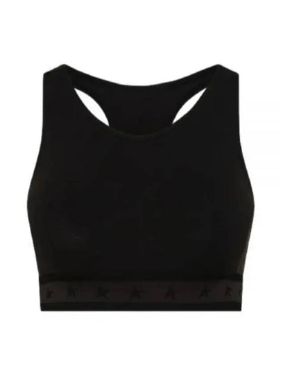 Laceback Bra Top Black - GOLDEN GOOSE - BALAAN 2