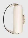 Horsebit 1955 Leather Shoulder Bag White - GUCCI - BALAAN 4