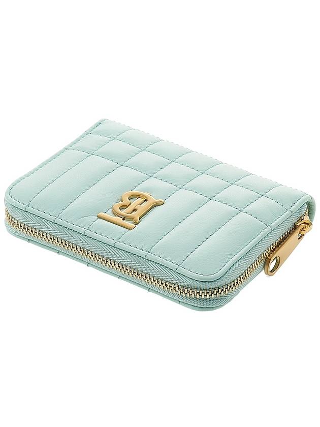 Lola Zip Card Wallet Mint - BURBERRY - BALAAN 5