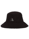 Women s Bookle Bucket Hat 8614LXAH BLACK - BLACK&WHITE - BALAAN 2