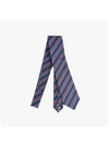 Men's Striped Silk Tie Navy - PAUL SMITH - BALAAN 4