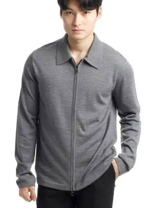 Kaleb Merino Zip Cardigan FMKW11605 U218 Men s 1330424 - J.LINDEBERG - BALAAN 1