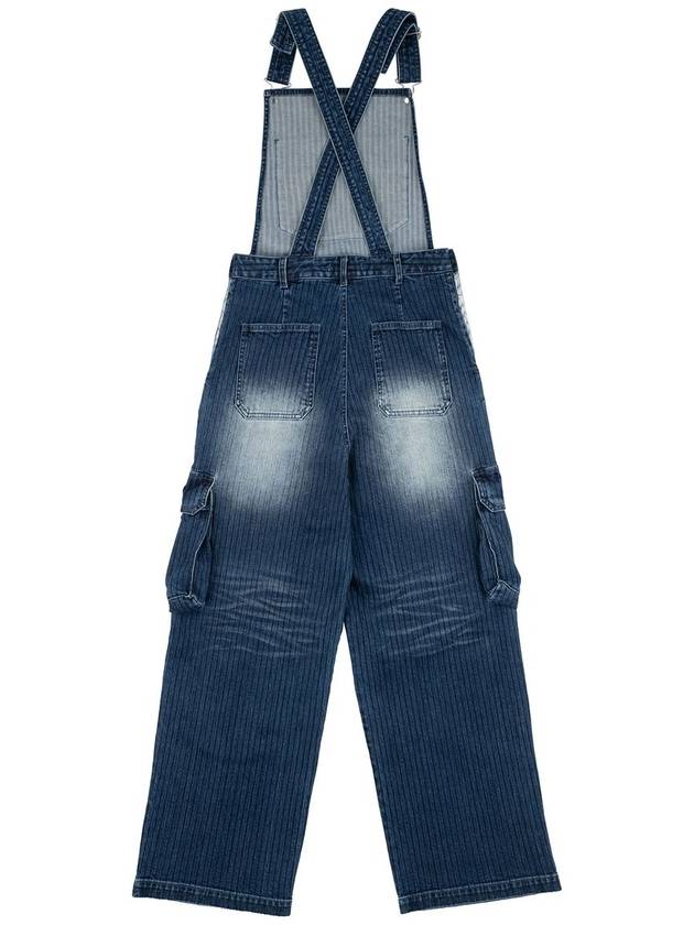 Herringbone Denim Overalls - PEOPLE OF THE WORLD - BALAAN 3