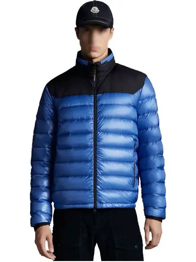 Men's Silvere Short Padding Royal Blue - MONCLER - BALAAN 8