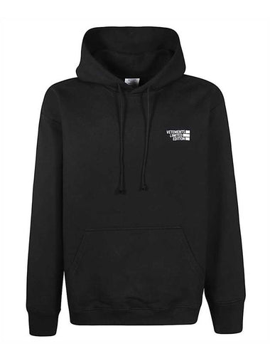 Limited Edition Logo Hoodie Black - VETEMENTS - BALAAN 1