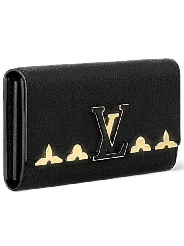 Capucine Long Wallet Black - LOUIS VUITTON - BALAAN 6