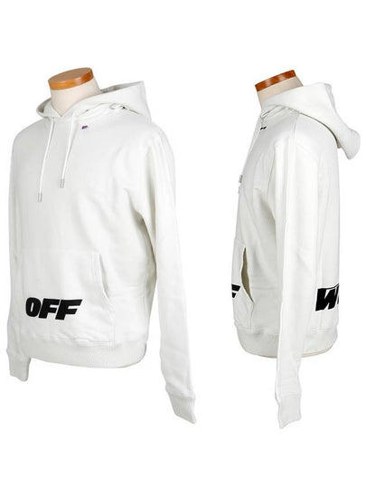 Logo Wing Off Hoodie White - OFF WHITE - BALAAN 2