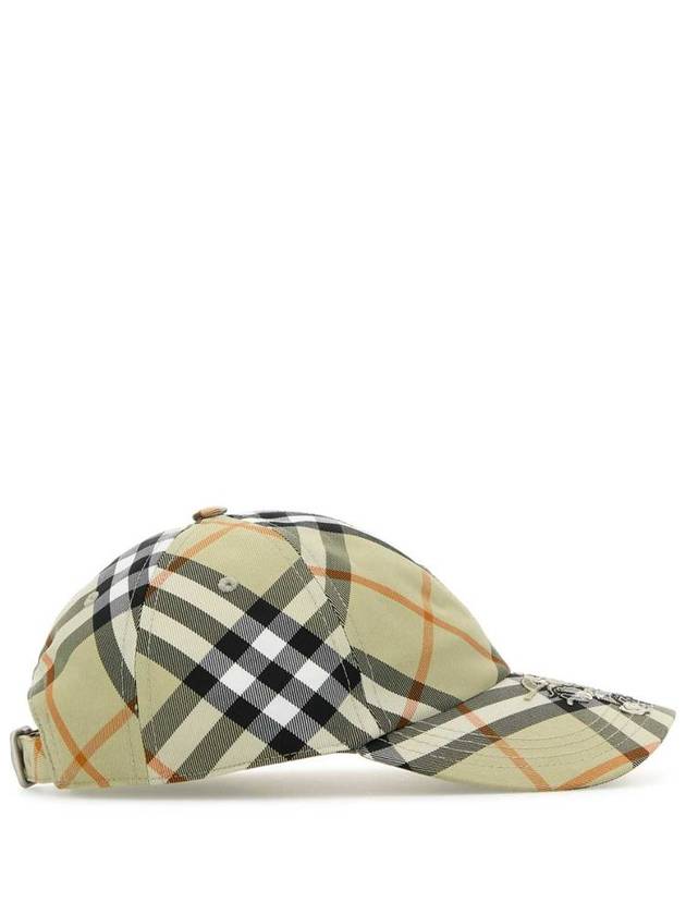 Check Ball Cap Green - BURBERRY - BALAAN 3