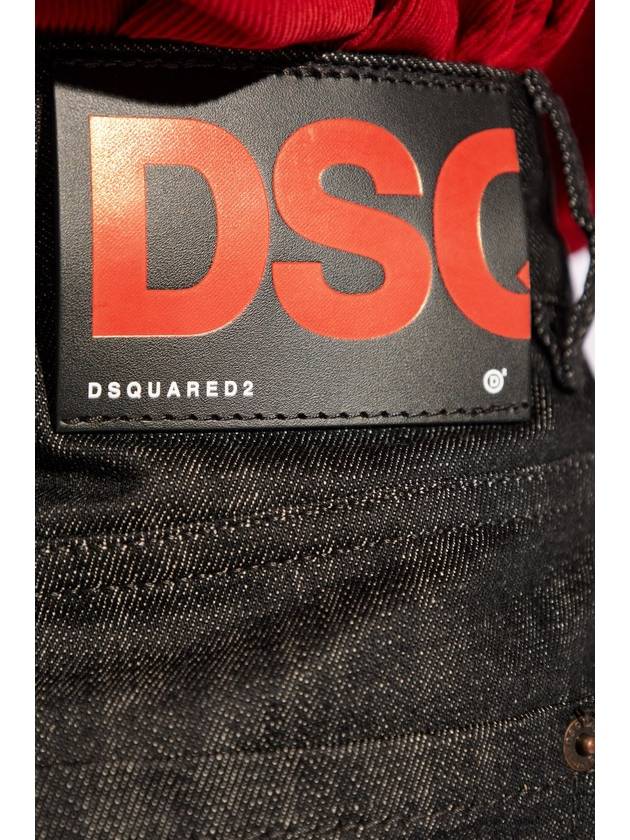 Logo Patch Wide Leg Traveler Jeans S75LB0987S30357_900 - DSQUARED2 - BALAAN 6