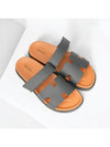 Chypre Calfskin Sandals Black - HERMES - BALAAN 3