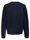 Edward Intarsia Knit Top Dark Navy - A.P.C. - BALAAN 3