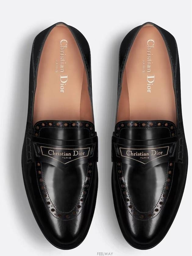 Boy Logo Loafers Black - DIOR - BALAAN 2