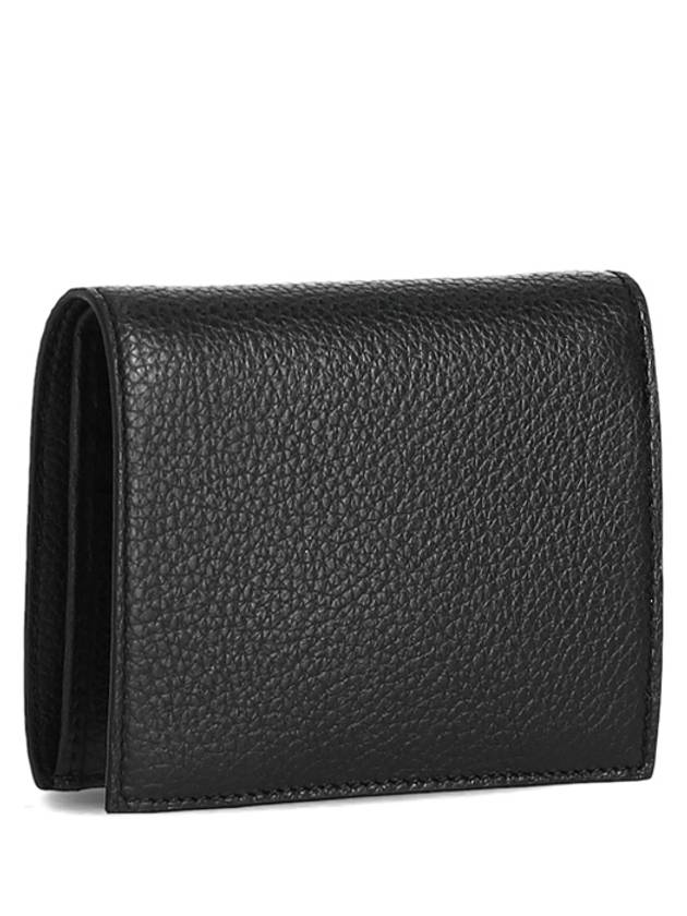 logo leather bifold wallet black - VIVIENNE WESTWOOD - BALAAN.