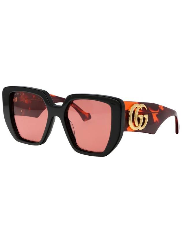 logo decorated oversized sunglasses GG0956S009 - GUCCI - BALAAN 3