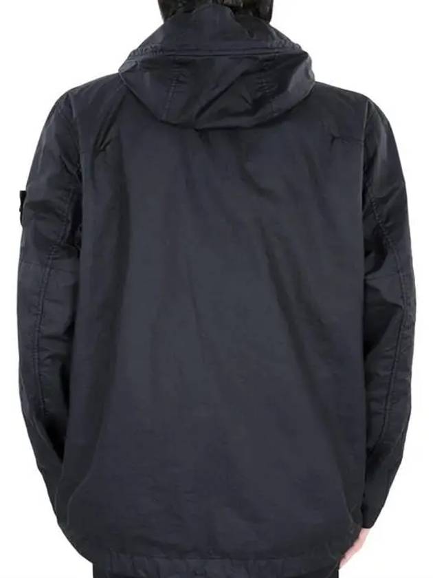 Membrana 3L TC Hooded Jacket Blue - STONE ISLAND - BALAAN 7