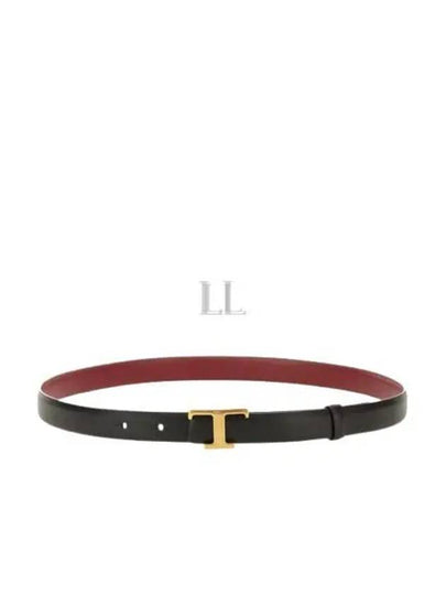 T Timeless Leather Belt Black - TOD'S - BALAAN 2