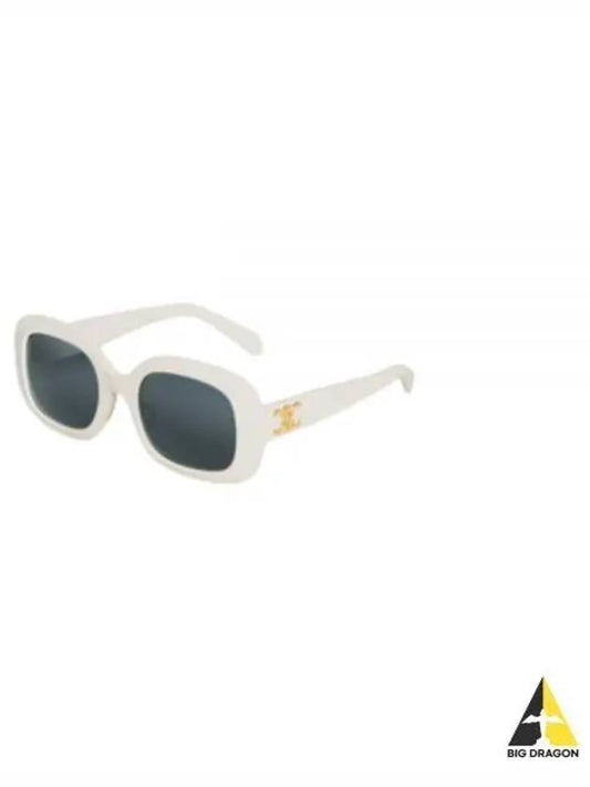 Eyewear Triomphe 10 Acetate Sunglasses White - CELINE - BALAAN 2