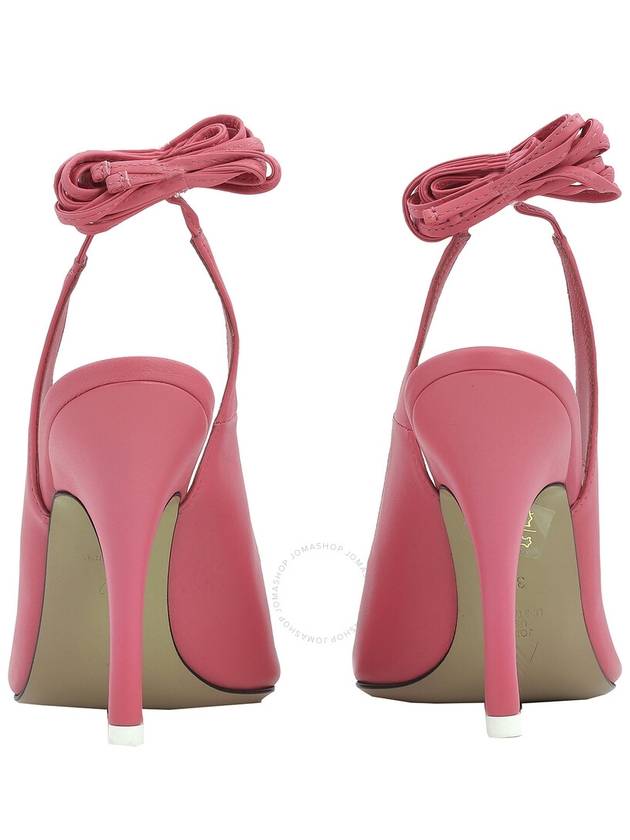 The Attico Ladies Peach Venus Slingback Pumps Brand Size 37 US Size 7 - THE ATTICO - BALAAN 3