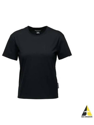 BLACK DIAMOND project tee WOMENS OAWAP752453 - BLACK & BROWN - BALAAN 1