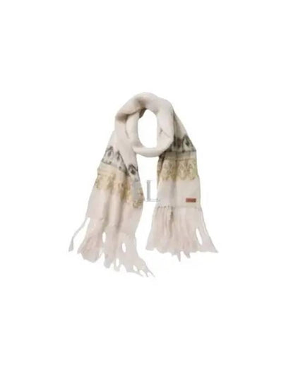 Dayna Mohair Blend Muffler Nude - ISABEL MARANT - BALAAN 2