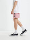 30 Men s Shadow Script Long Beach Shorts ROSE PINK - STUSSY - BALAAN 3