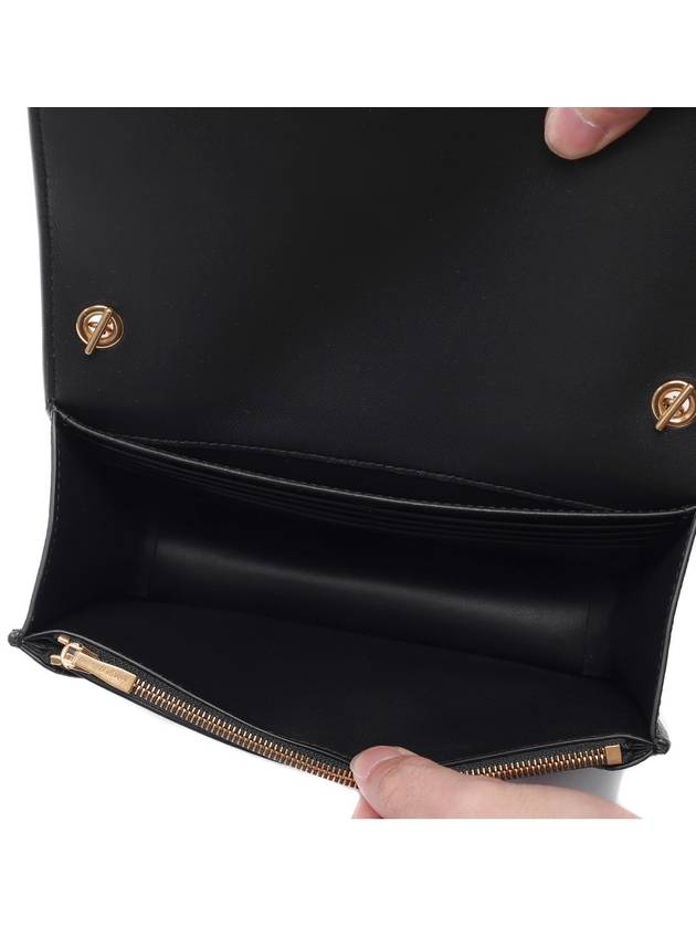 Darley Small Classic Chain Shoulder Bag Black - MULBERRY - BALAAN 7