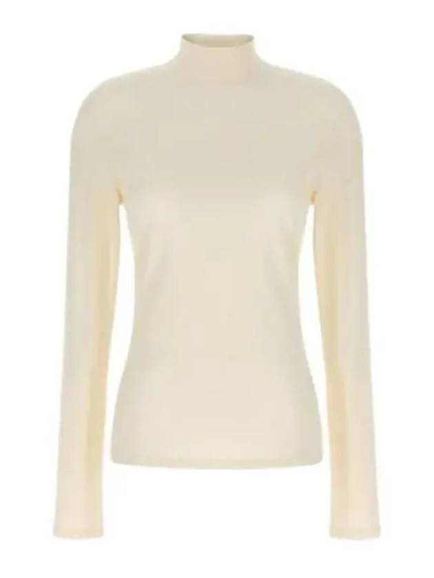 Rib Turtleneck Cream - LEMAIRE - BALAAN 2