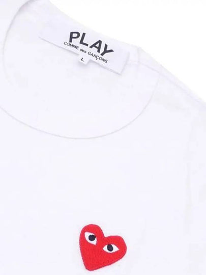 Men s Red Wappen White Half Heart AX T034 051 1 - COMME DES GARCONS - BALAAN 2