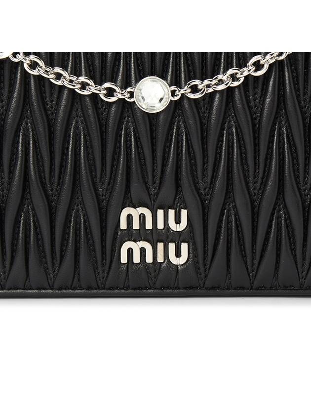 Materasse Nappa Leather Mini Bag Black - MIU MIU - BALAAN 10