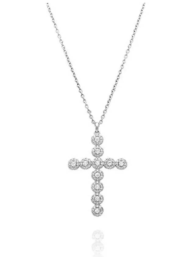 Insigne Angelic Pendant Necklace Silver - SWAROVSKI - BALAAN 4