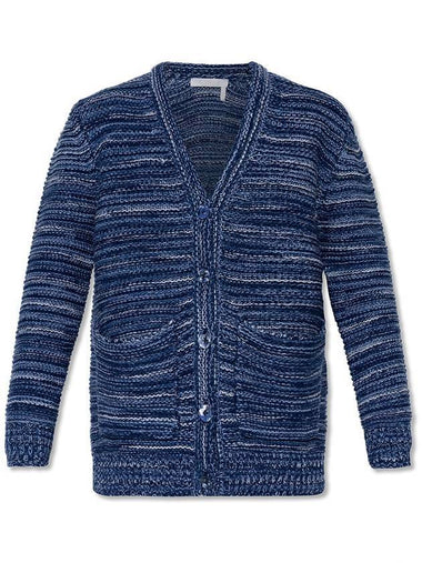 Cashmere Cardigan Blue - CHLOE - BALAAN 1