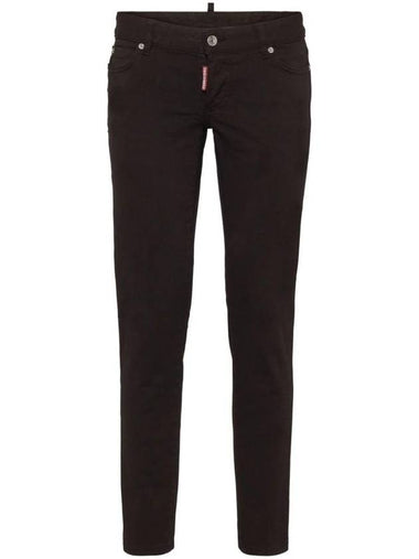 Bull Jennifer Skinny Jeans Black - DSQUARED2 - BALAAN 1