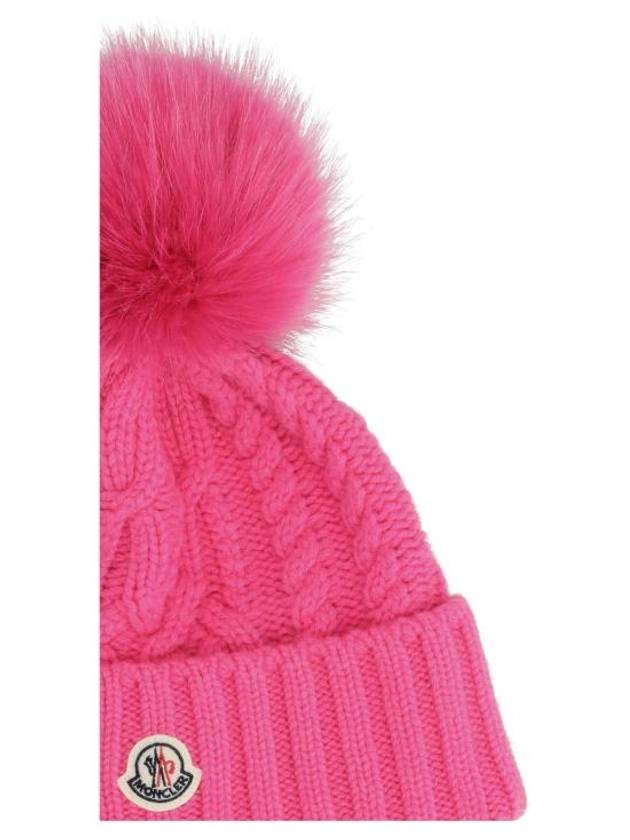 Hat 3B00018 M1127 508 Pink - MONCLER - BALAAN 3