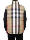 Reversible Check Nylon Padding Vest Archive Beige - BURBERRY - BALAAN 4