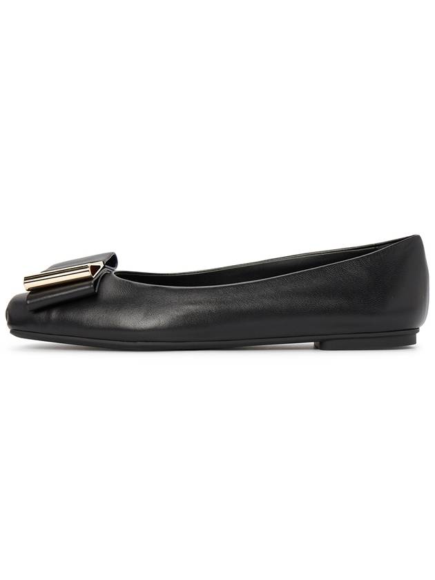 Ferragamo LINA NERO 0763167 Women s Flat Shoes Foot C - SALVATORE FERRAGAMO - BALAAN 4