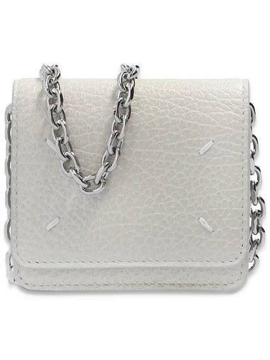 Stitch Chain Mini Card Wallet - MAISON MARGIELA - BALAAN 1