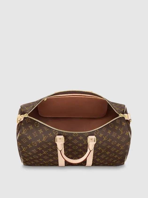 Keepall Bandouliere Monogram Duffel Bag Brown - LOUIS VUITTON - BALAAN 6